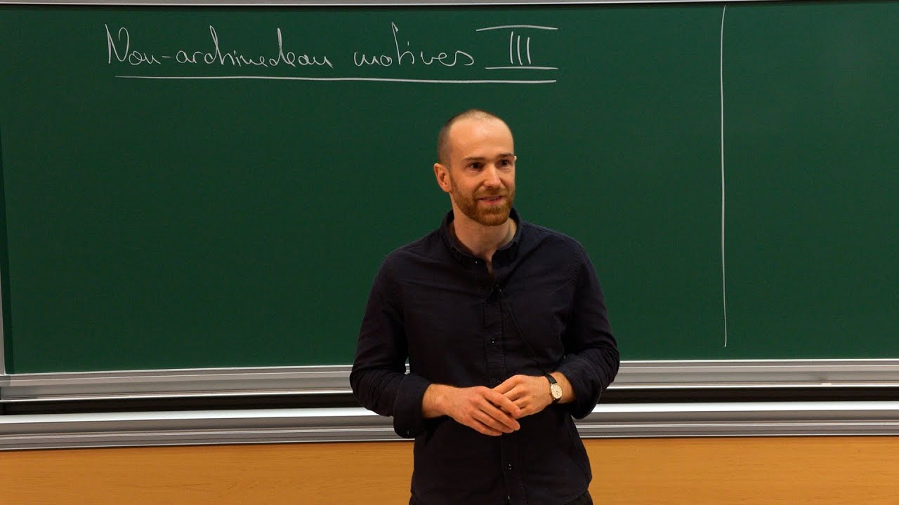 Timo Richarz - Non-Archimedean Motives III
