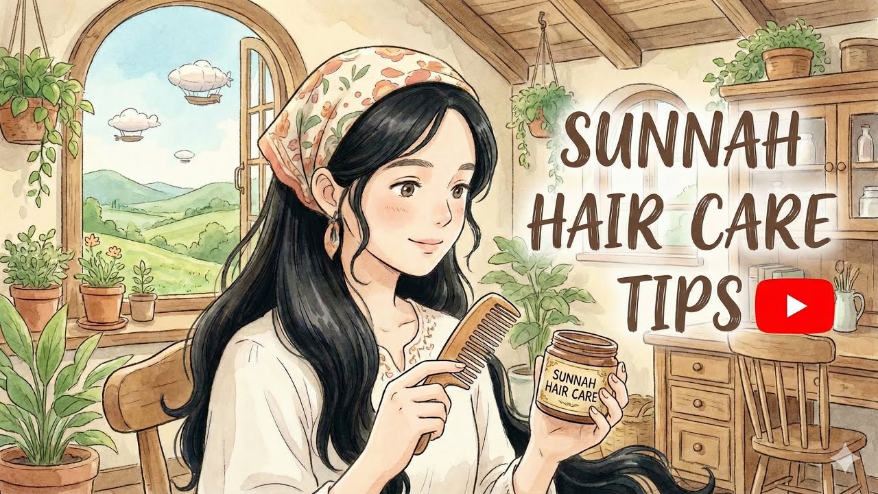 Sunnah Based Hair Care Tips💫 Hijab se Hair Fall Kyun Nahi Hota❓