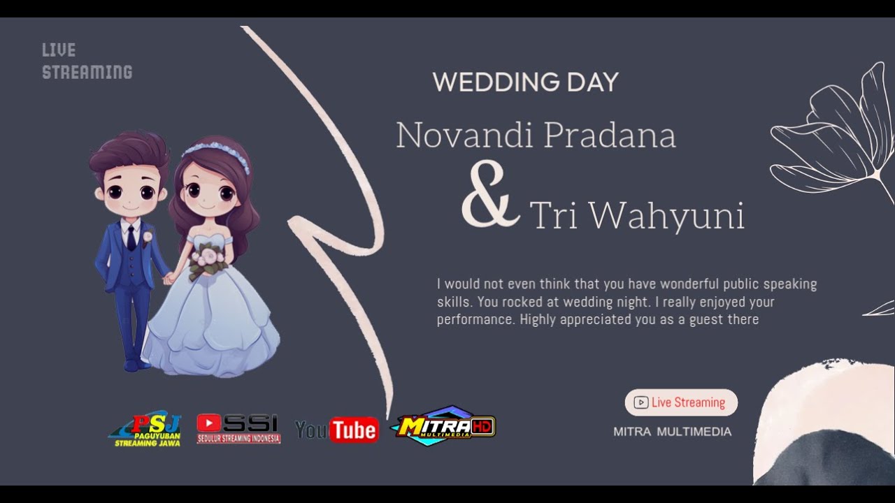 🔴📡 LIVE   Wedding NOVANDI PRADANA & TRI WAHYUNI  //  KREBO AUDIO SOUND // MitraHD,