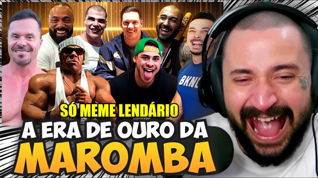 A GOLDEN ERA DOS MEMES DA MAROMBA 🏆 (React)