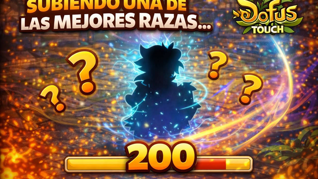 PROBAMOS UNA DE LAS RAZAS MAS FUERTES DE DOFUS TOUCH EN 2026 VAMOS A SUBIRLO A 200