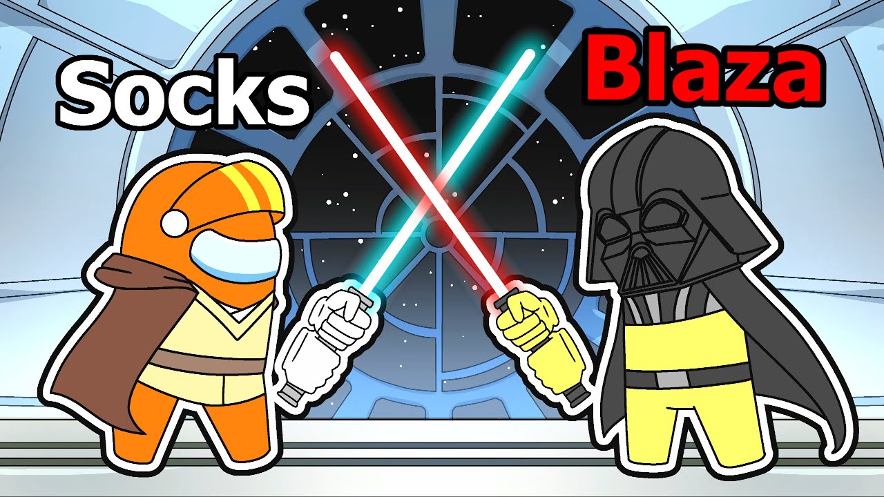 among us but the impostors have LIGHTSABERS (jedi mods)