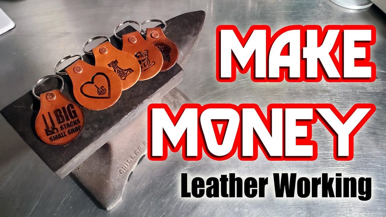 3 способа сделать мой САМЫЙ ПОПУЛЯРНЫЙ проект по работе с кожей #handmadeleatherkeychains #freepd...