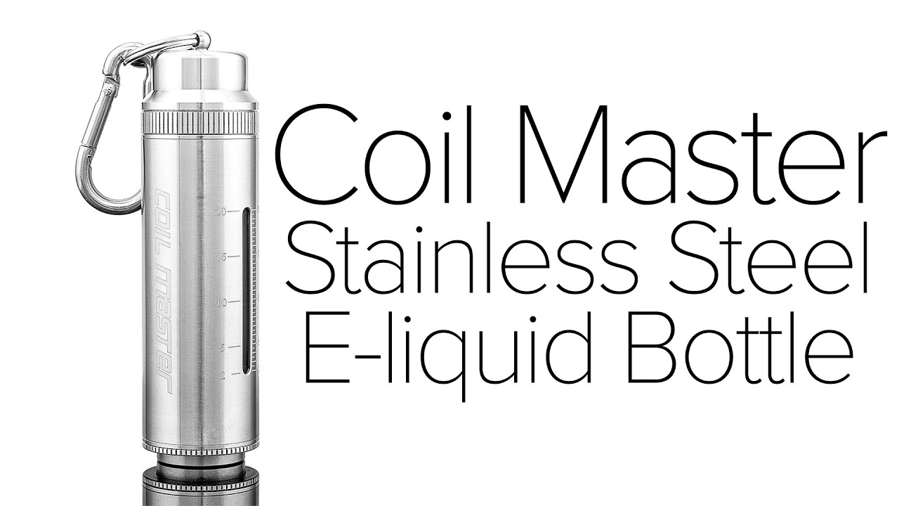 Coil Master SEB Stainless Steel E Liquid Bottle