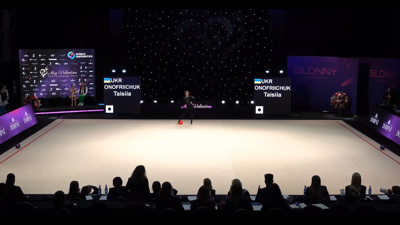 Taisiia Onofriichuk Ball Final 25,850 - Grand-Prix Miss Valentine 2026