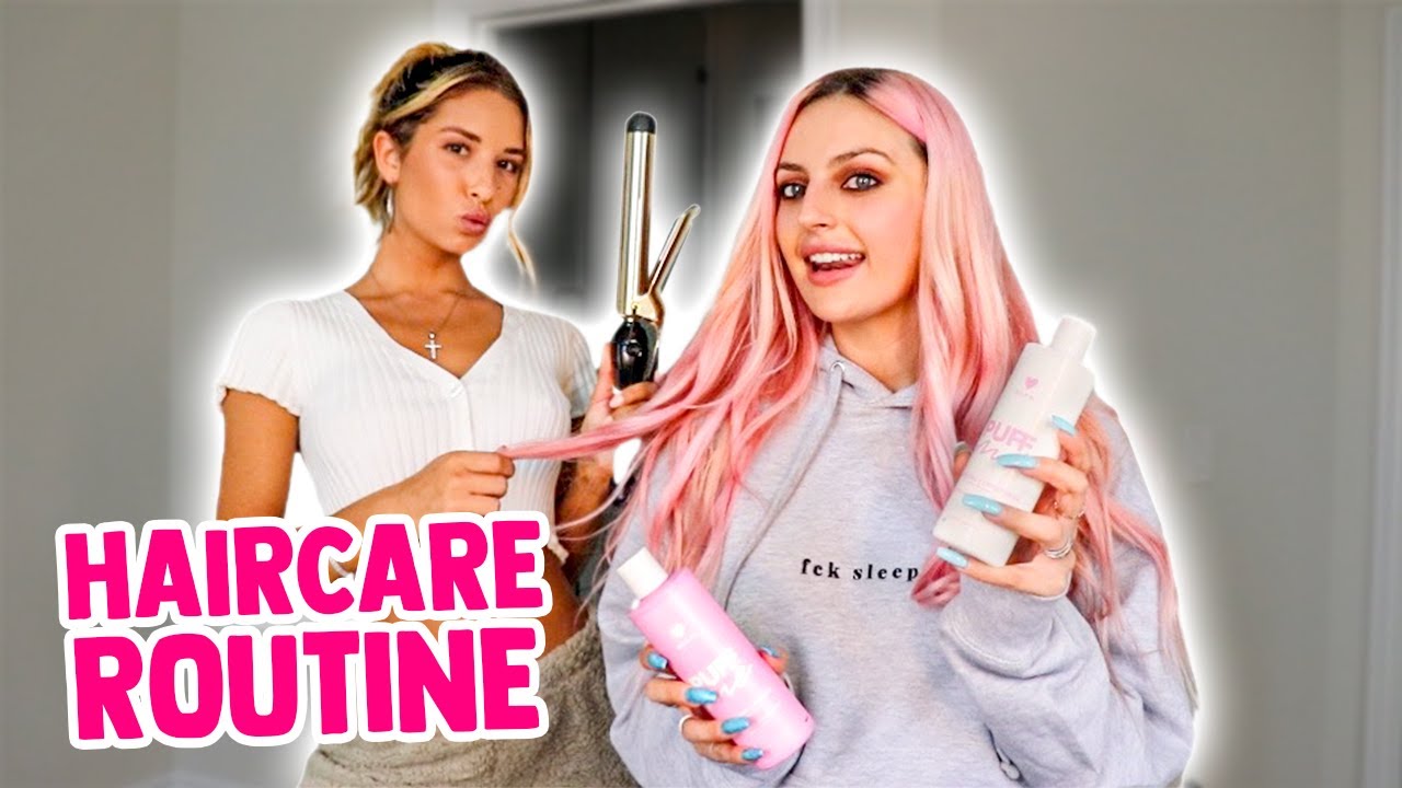 MY HAIR ROUTINE!! **GOOD, AFFORDABLE PRODUCTS!!**