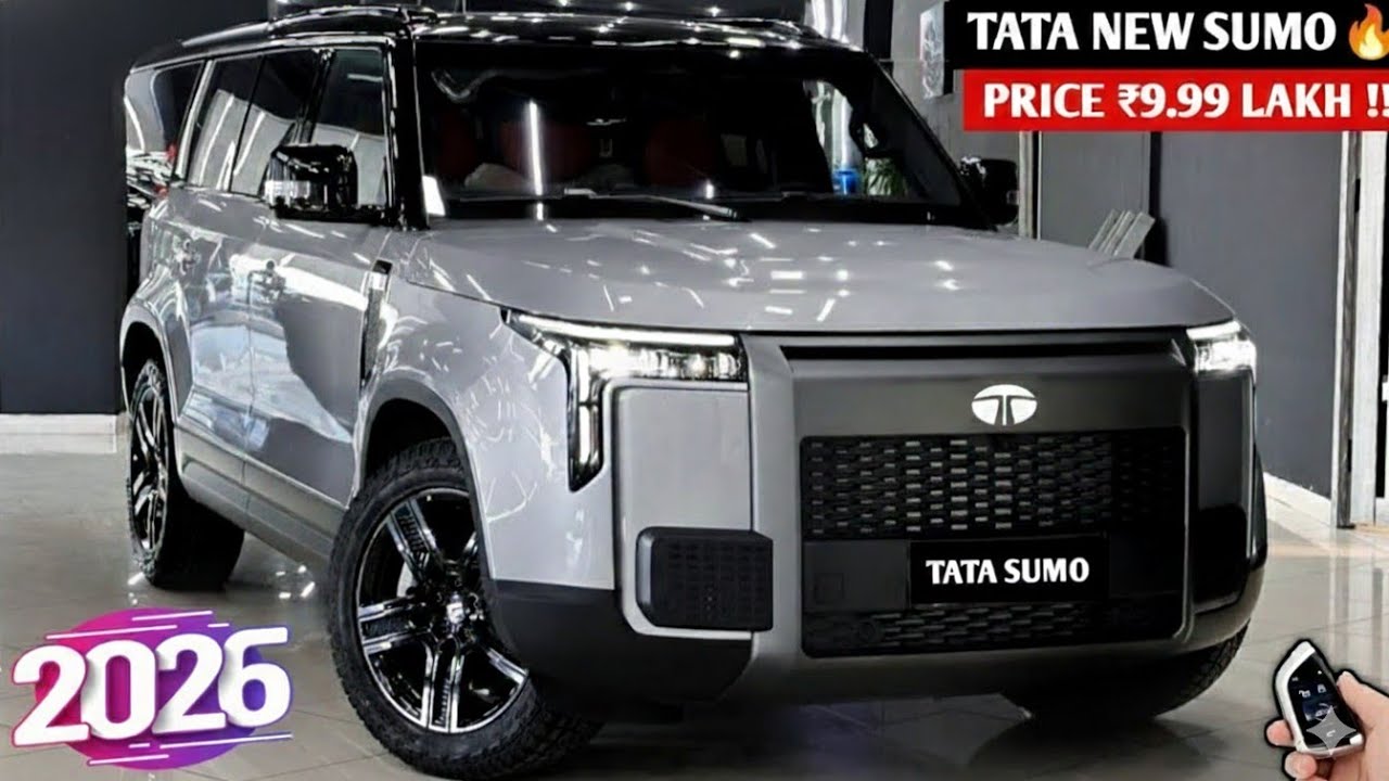 New Tata Sumo 2026 – दमदार लुक, पावरफुल इंजन और फुल सेफ्टी पैक! 🚙🔥
