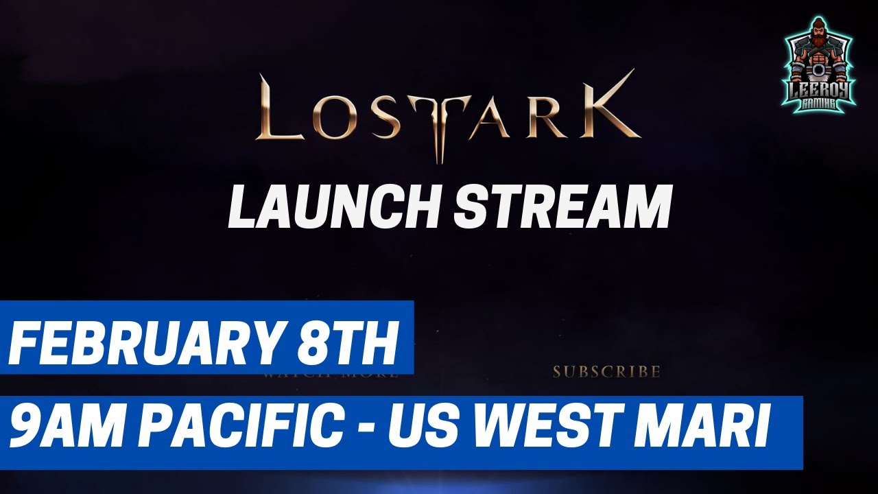 LOST ARK Launch Stream - Leveling on US WEST MARI Pt 2 lvl 19+
