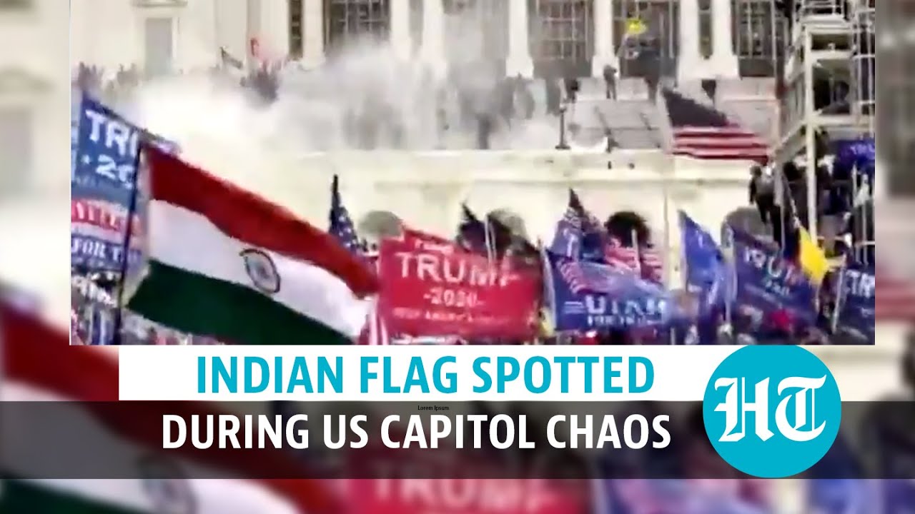 Watch: Indian flag spotted during US Capitol chaos, Varun Gandhi & others react