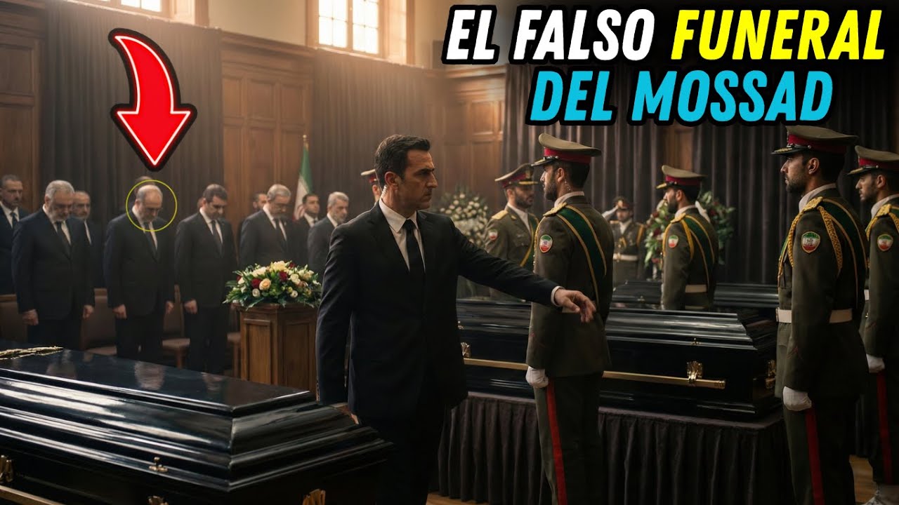 Cómo el Mossad infiltró el búnker secreto de Irán fingiendo un funeral de Estado