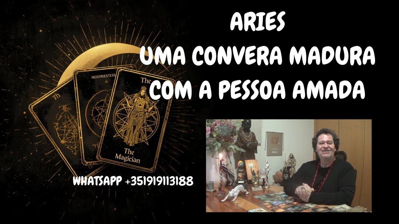 ARIES ♈ UMA CONVERSA E ATITUDE MADURA DA PESSOA AMADA