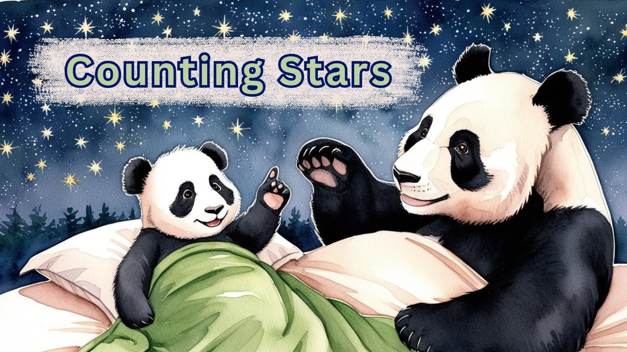 Counting Stars  ⭐ 🐼  Bedtime Stories For Kids