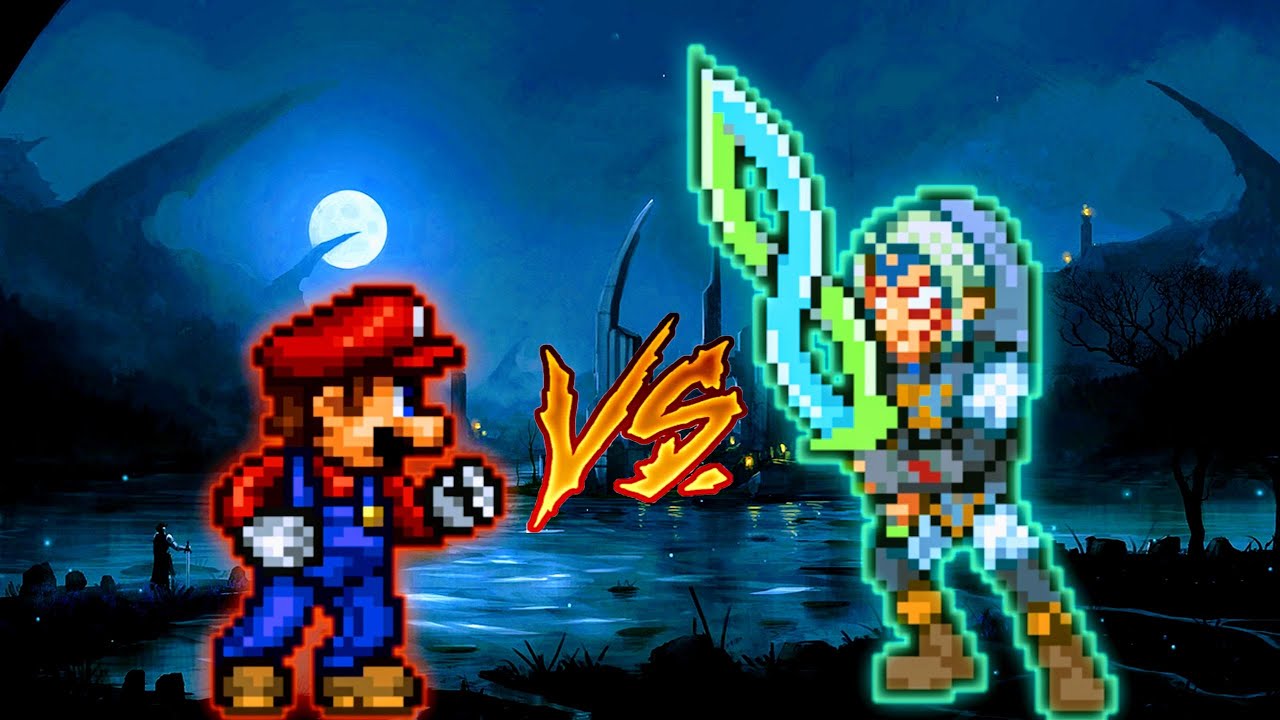 Mario V2 VS Link in Jump Force Mugen