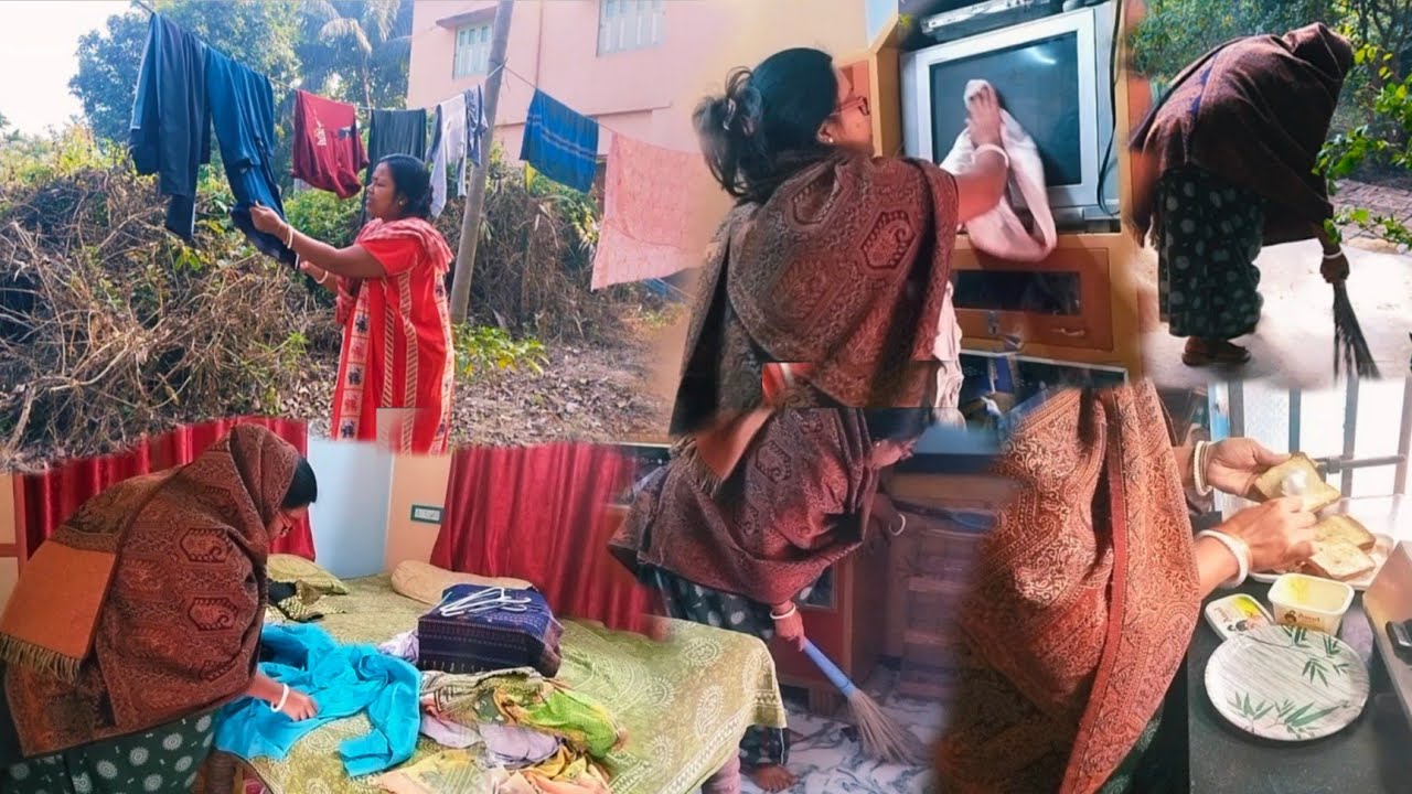 বছরের শেষ দিনটি রোজকার সাধারণ দিনের মতোই সংসারের কাজকর্ম রান্না খাওয়ার মধ্যে দিয়ে কেটেগেল।