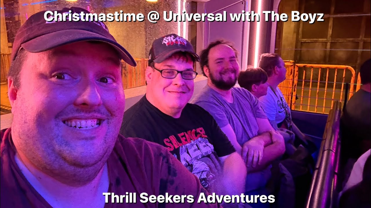 Christmastime @ Universal With The Boyz