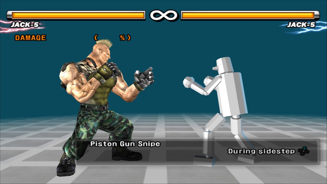 Tekken 5 - Jack 5 Move List