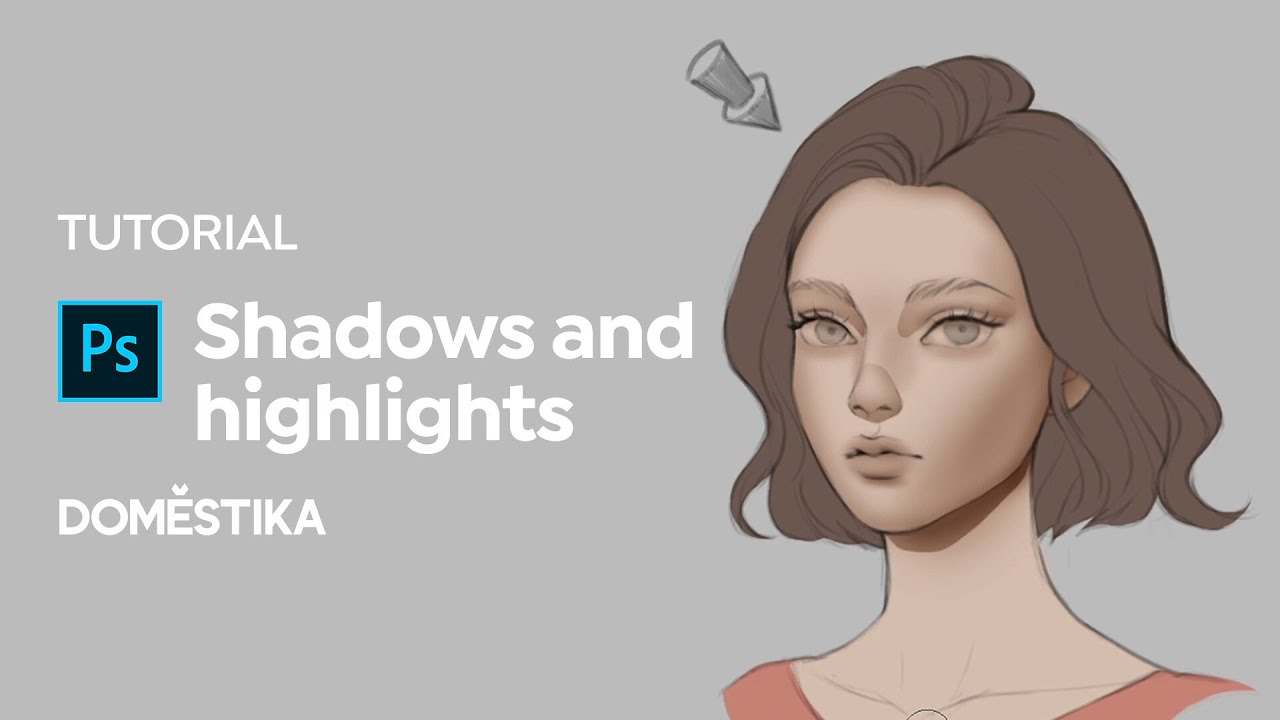 TUTORIAL Photoshop | Añadir Sombras y Luces a los Retratos | Karmen Loh |  Domestika