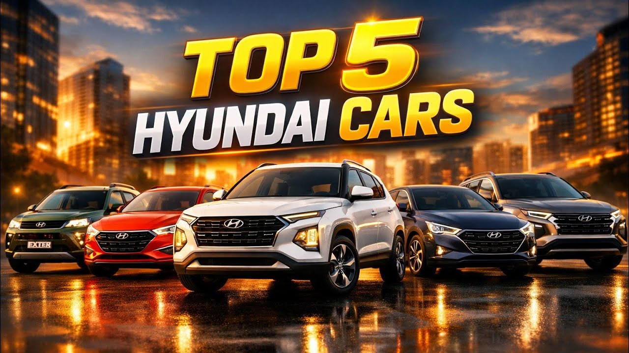 Top 5 Hyundai Cars