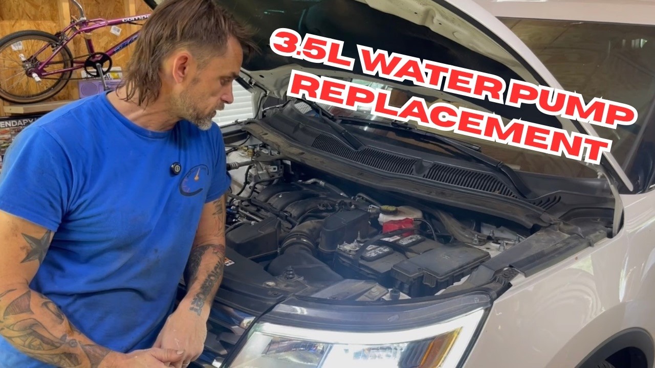 Not Your Average Water Pump Job…3.5L Water Pump Install