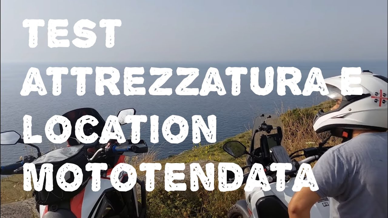 Test attrezzature e prova location mototendata @MotociclettaTeamDanieleLeva