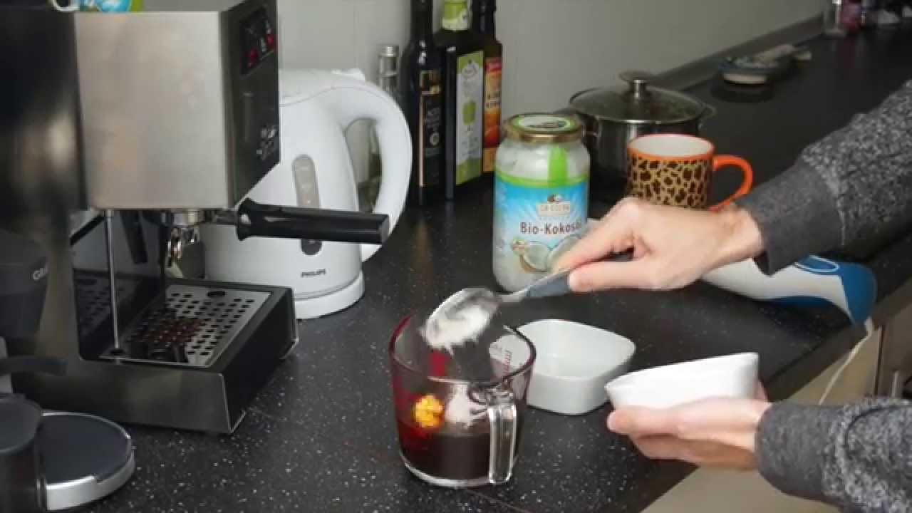 Rezept: Bulletproof Coffee mit Kokosöl | Dr. Goerg