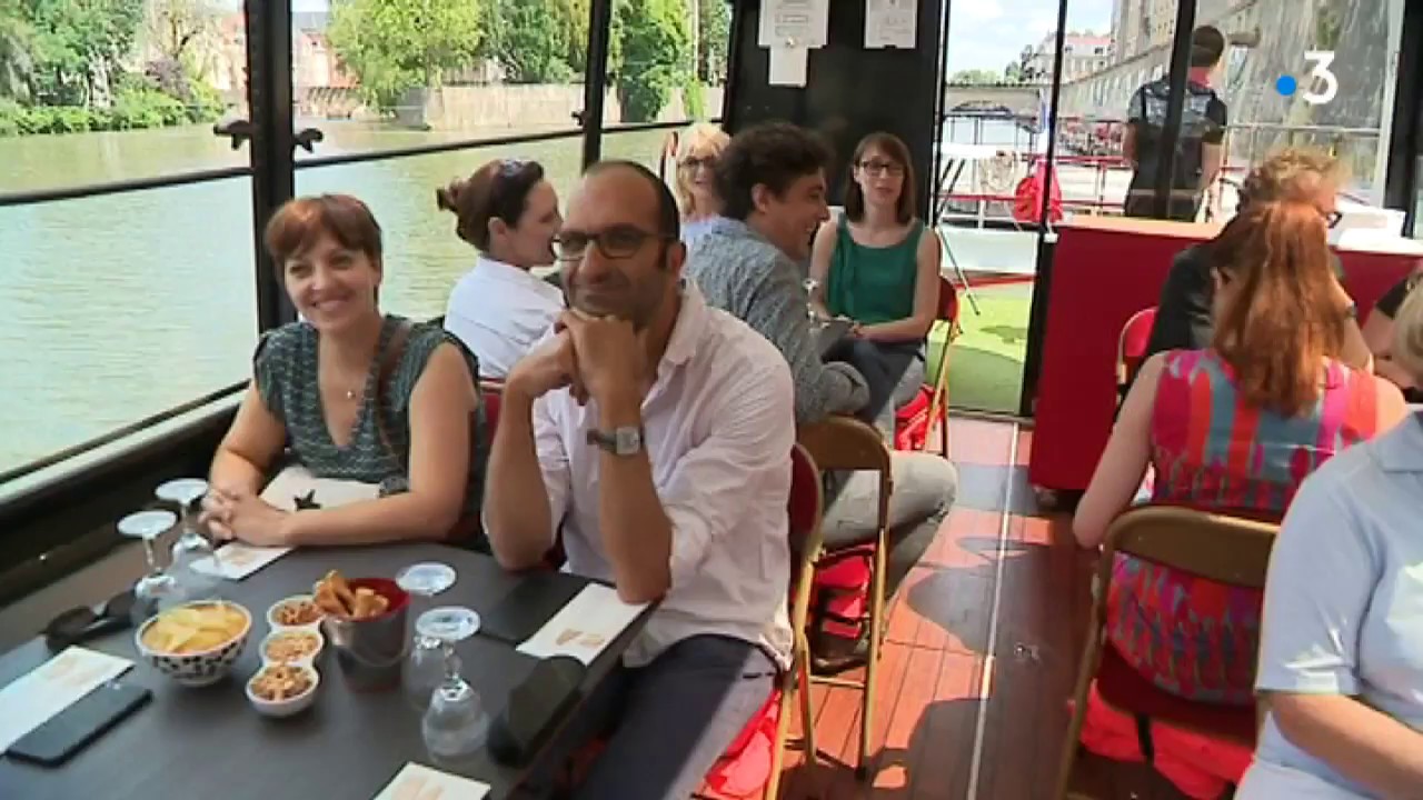 Promenade en bateau solaire à Metz