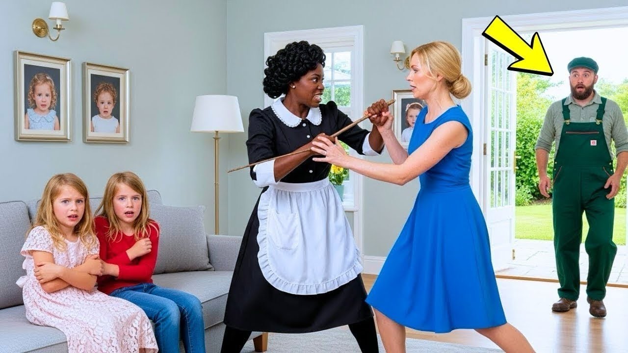 BILLIONAIRE GOES UNDERCOVER AS A GARDENER - AND SEES THE MAID PROTECTING HIS TWINS FROM HIS EX