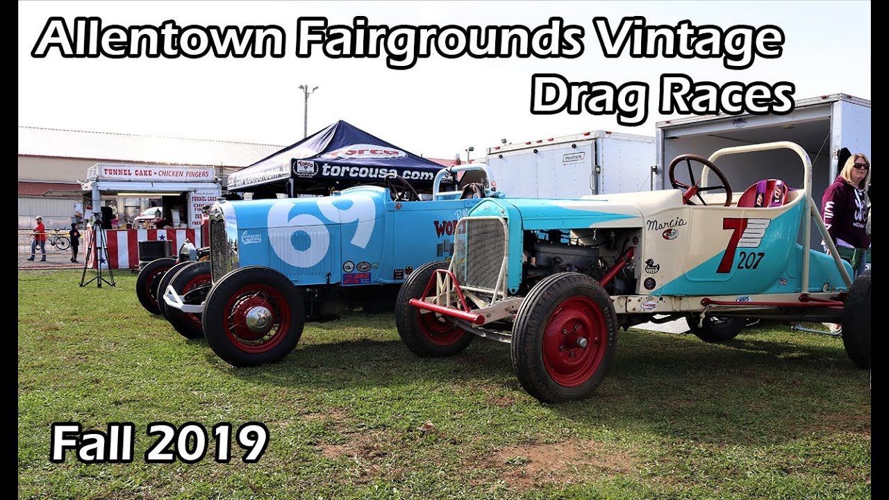 Allentown Fairgrounds Vintage Fall Drag Races