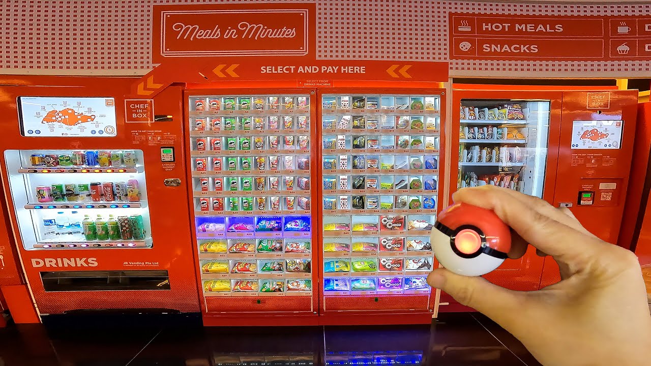 6 Cool Vending Machines in Singapore