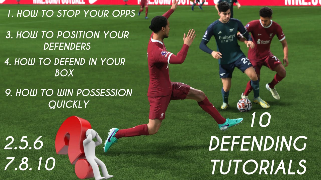 ALL FC24 DEFENDING TUTORIALS• Learn your mistakes!