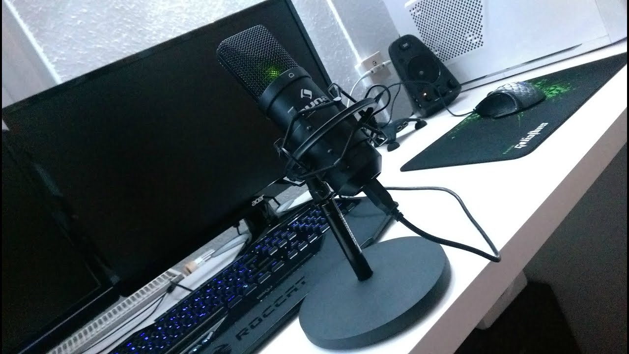[Unboxing] Auna Mic 900B + Sound Test + Speedlink Capo [Full - HD]