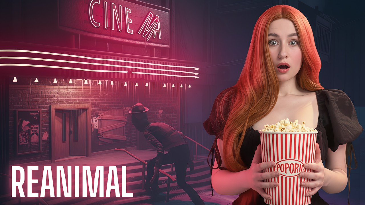 НЮХАЧ ЗАМАНИЛ НАС В ЖУТКИЙ КИНОТЕАТР | REANIMAL #2