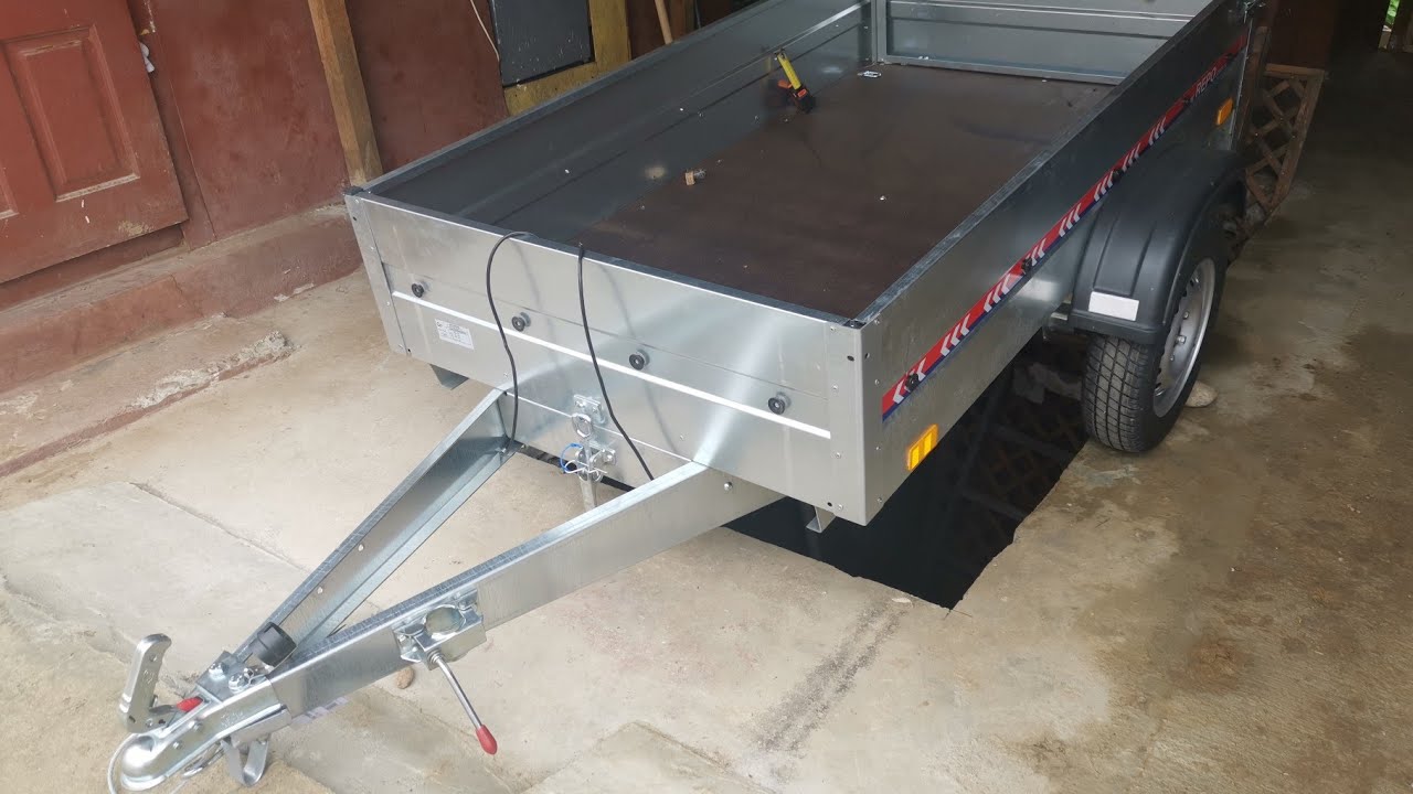 Remorca auto Repo 750 kg, 1 ax. Cat costa, cum se prezinta si cum se &icirc;nmatriculeaza(Costuri).