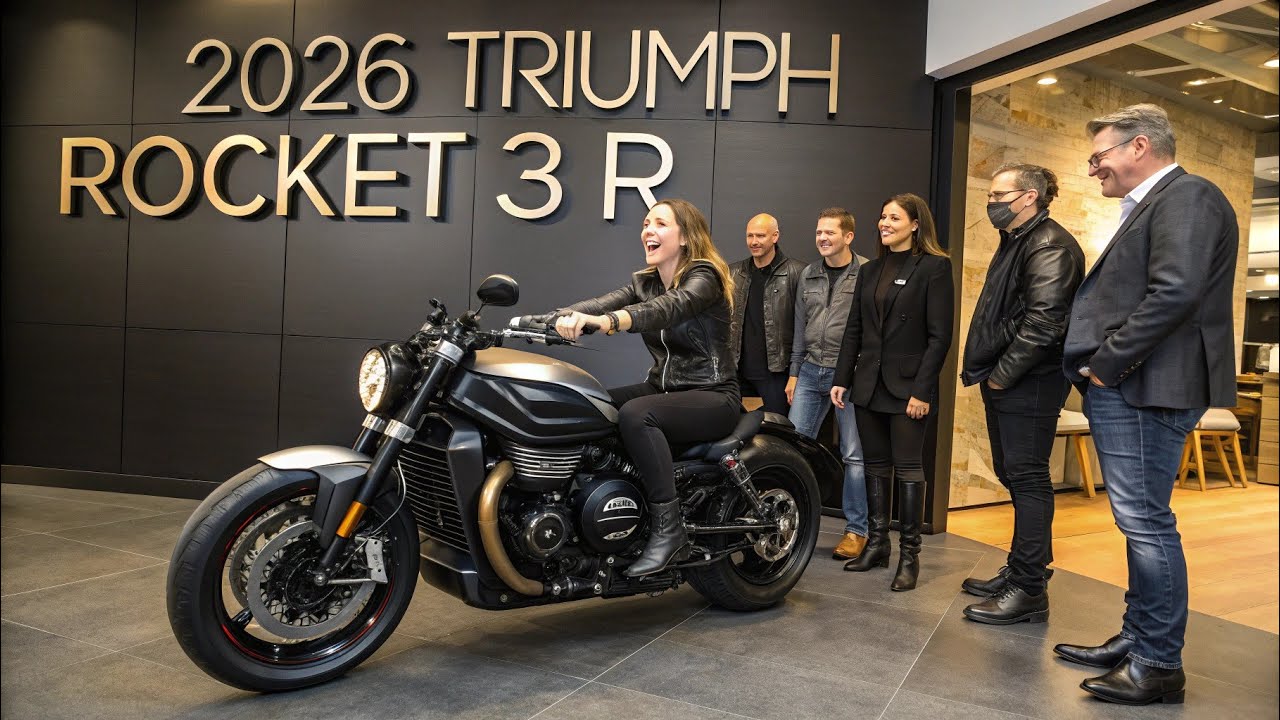 2026 Triumph Rocket 3 R – The Ultimate Power Cruiser Just Got Better! 🔥