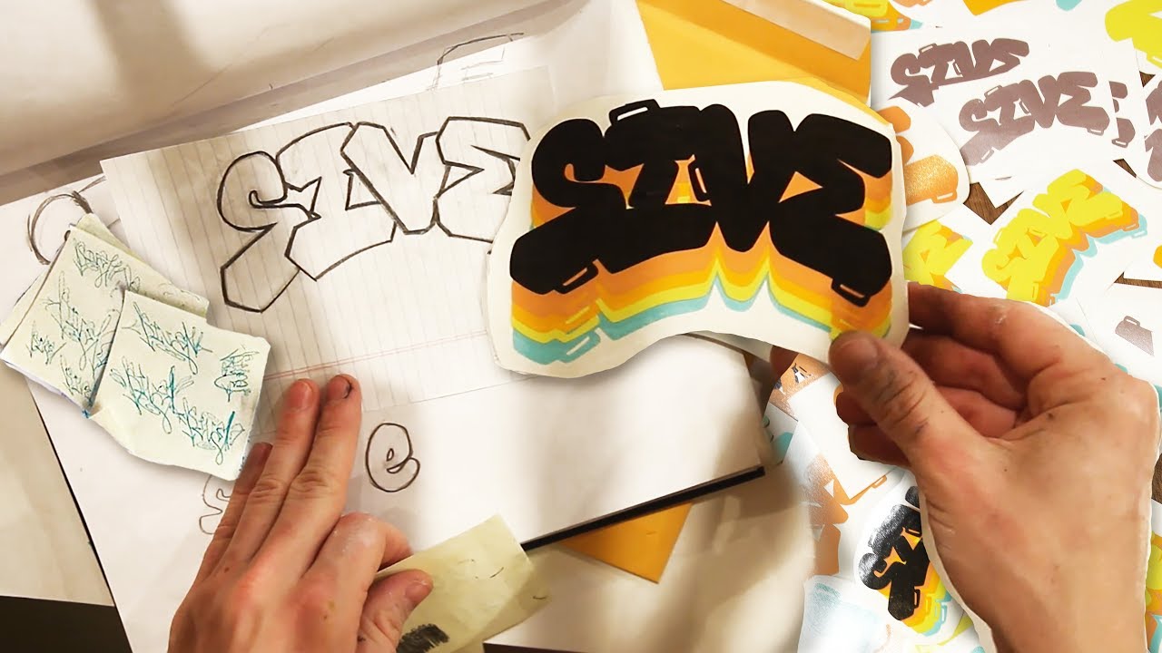 Designing Vinyl Decal Sticker Packs - PLADO GRAFFITI