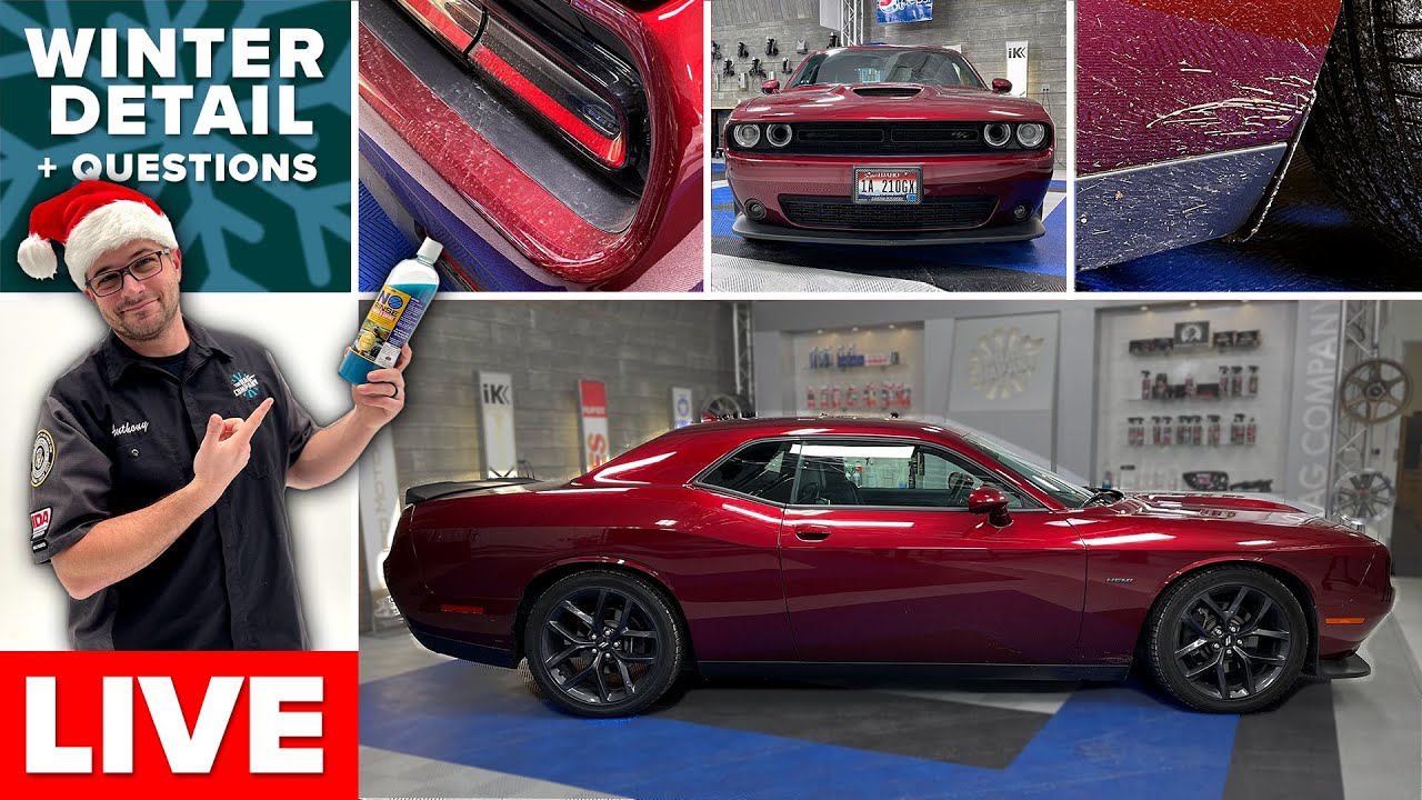 Winter Detailing Methods LIVE! ❄ PROTECT your ride when it's cold outside! ⛄