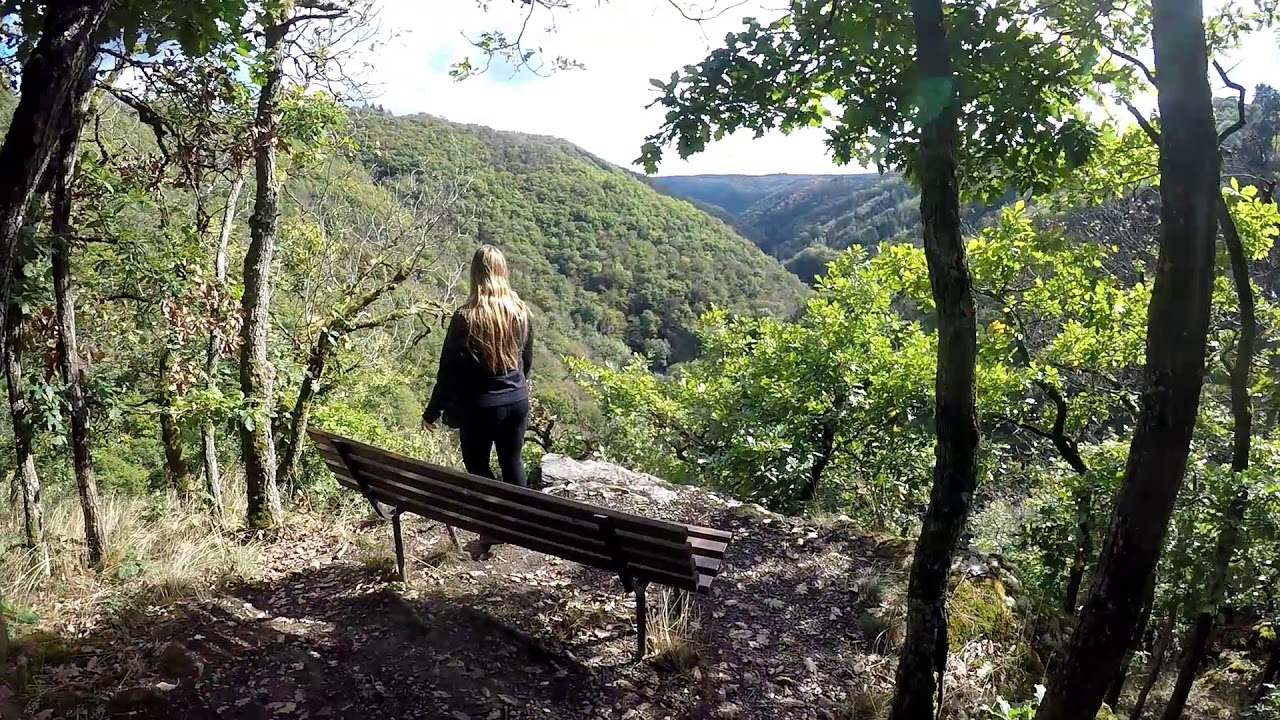 Der Klidinger Wasserfall (mit Zugangssteig)