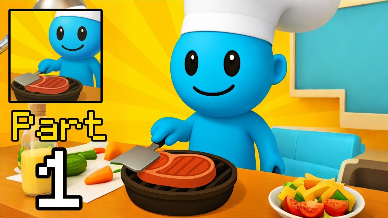 My Little Restaurant - Gameplay Walkthrough Part 1 - Serve Customers & Grow Your Café (iOS, Android)