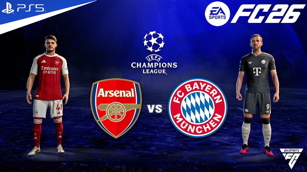 FC 26 - Arsenal vs Bayern Munich - UEFA Champions League Final 2026 | PS5™ Gameplay 4K HDR