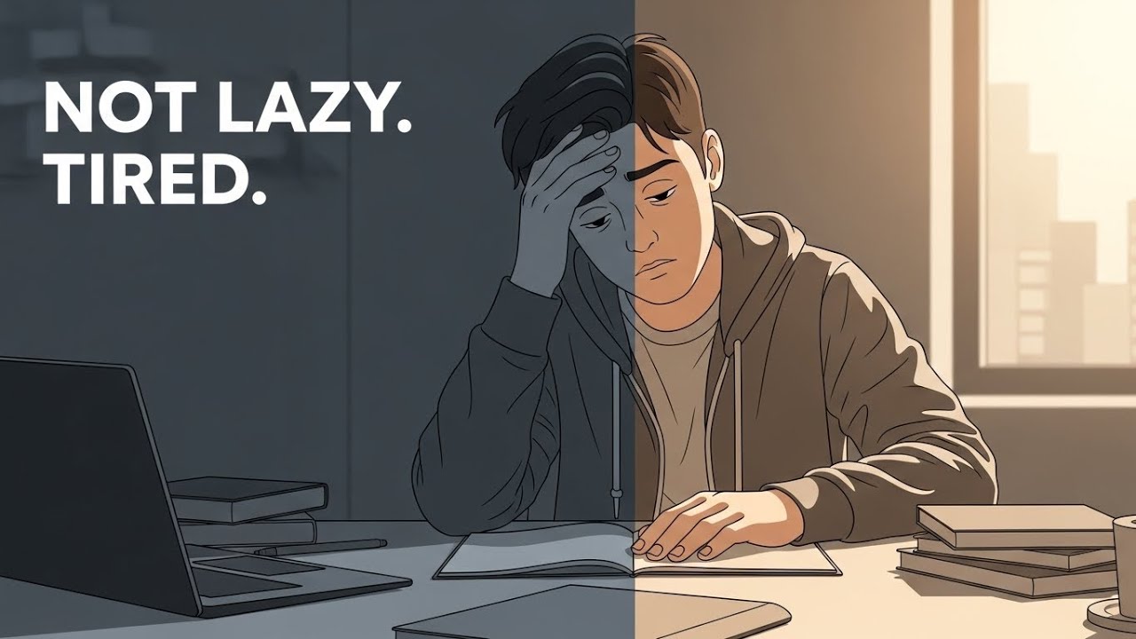 Your Brain Is Tired, Not Lazy (The Psychology of Burnout)