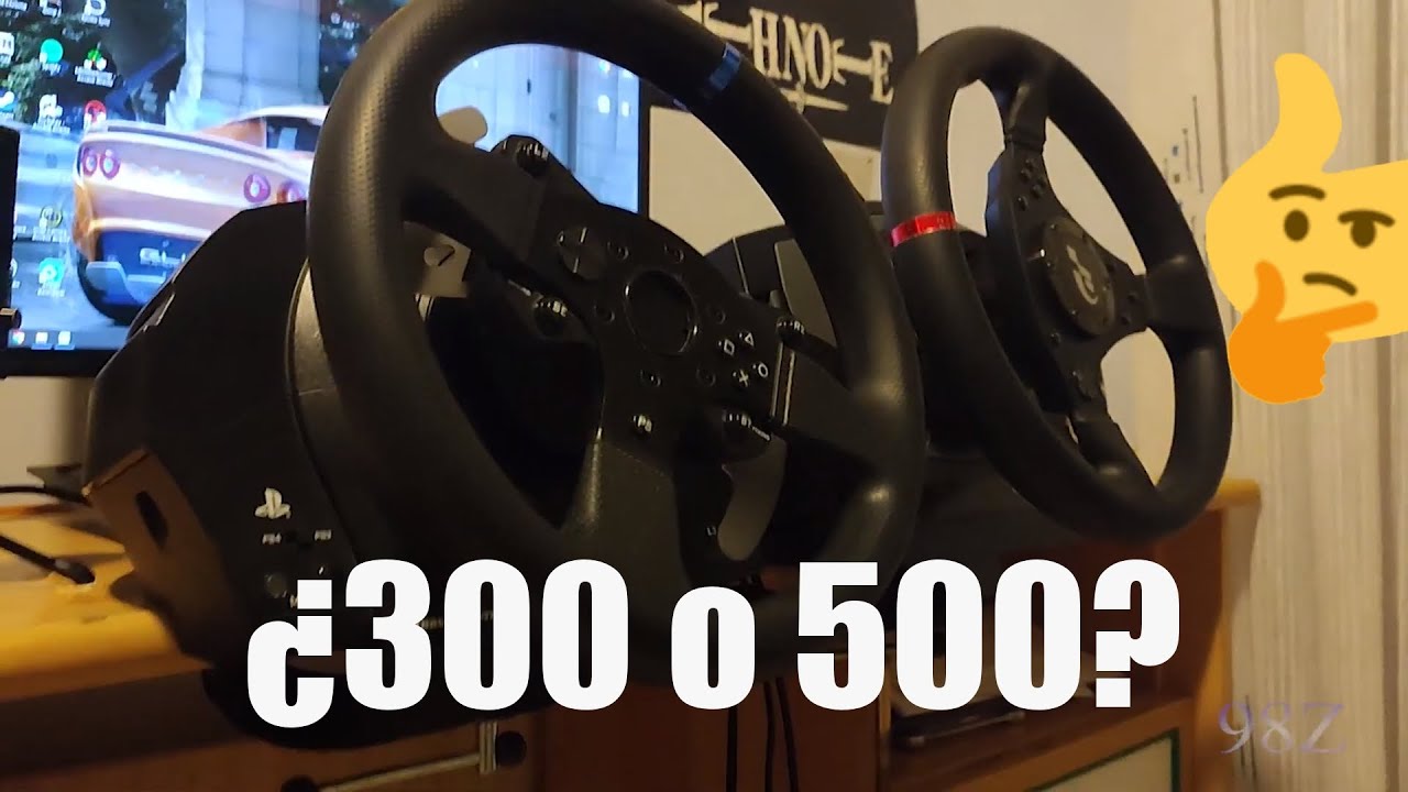 Thrustmaster T300 vs T500 ¿Cuál deberías comprar? Ventajas y desventajas