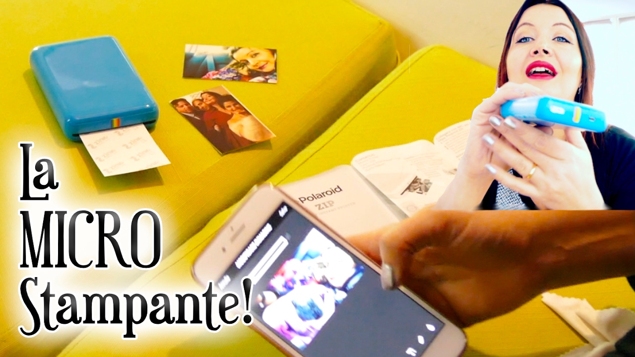 Come Stampare direttamente da iPhone e OVUNQUE, con la Mini Stampante portatile