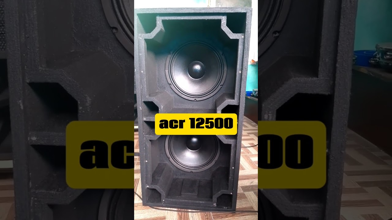 Tes low mid box planar brewog dengan speaker acr black series 12500 dan jic 12050