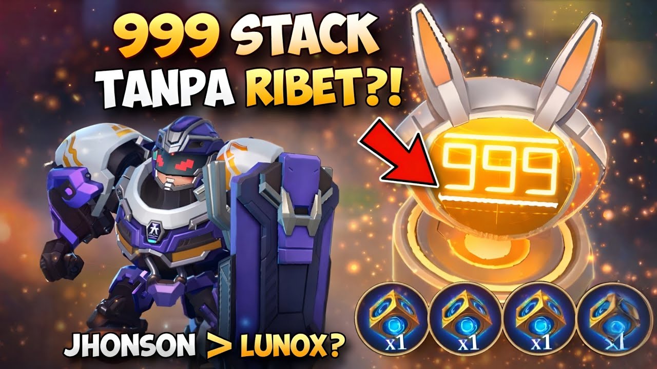 GILA! 999 STACK ASPIRANT 😱 PAKE JOHNSON LEBIH MUDAH DARI LUNOX