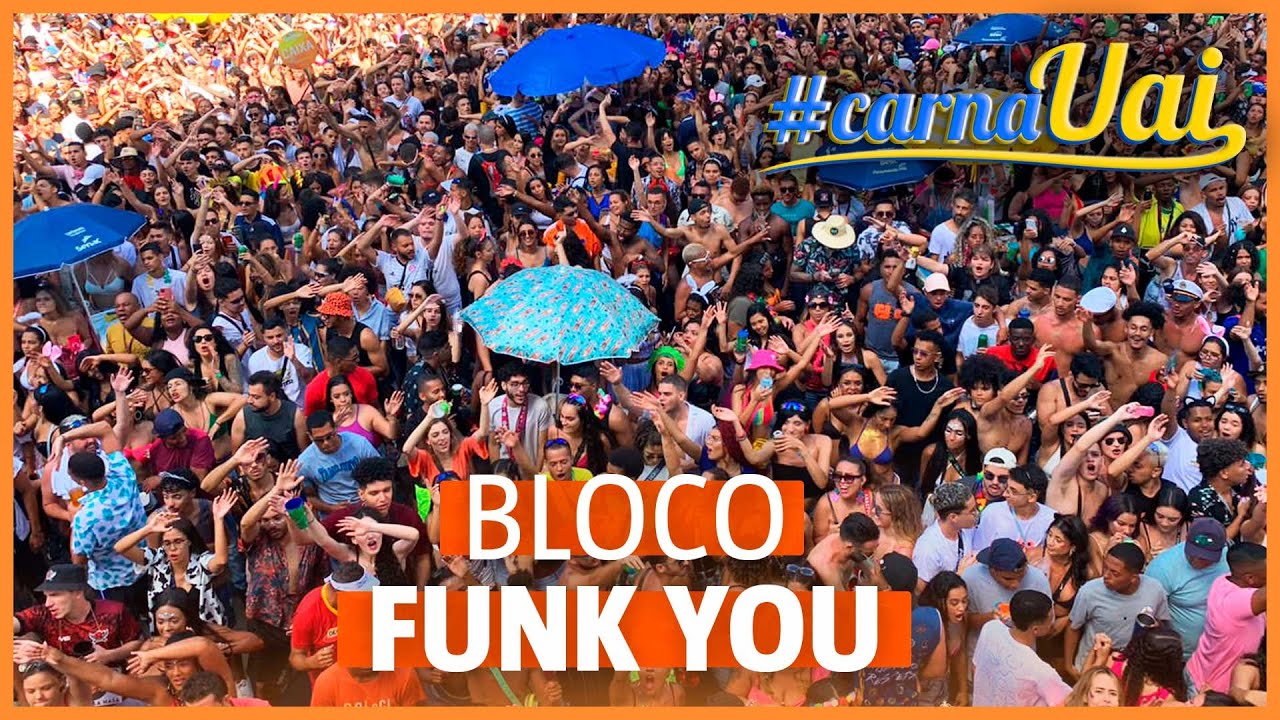Bloco Funk You faz centro de BH virar bailão