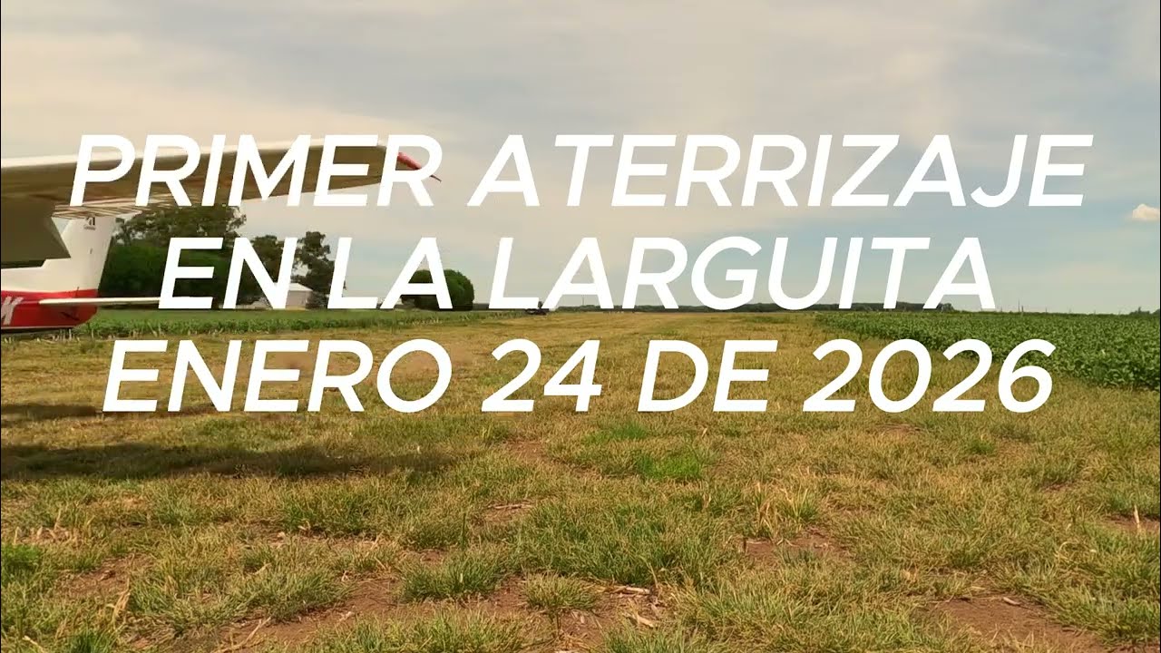 24 1 26 PRIMER ATERRIZAJE EN LLA