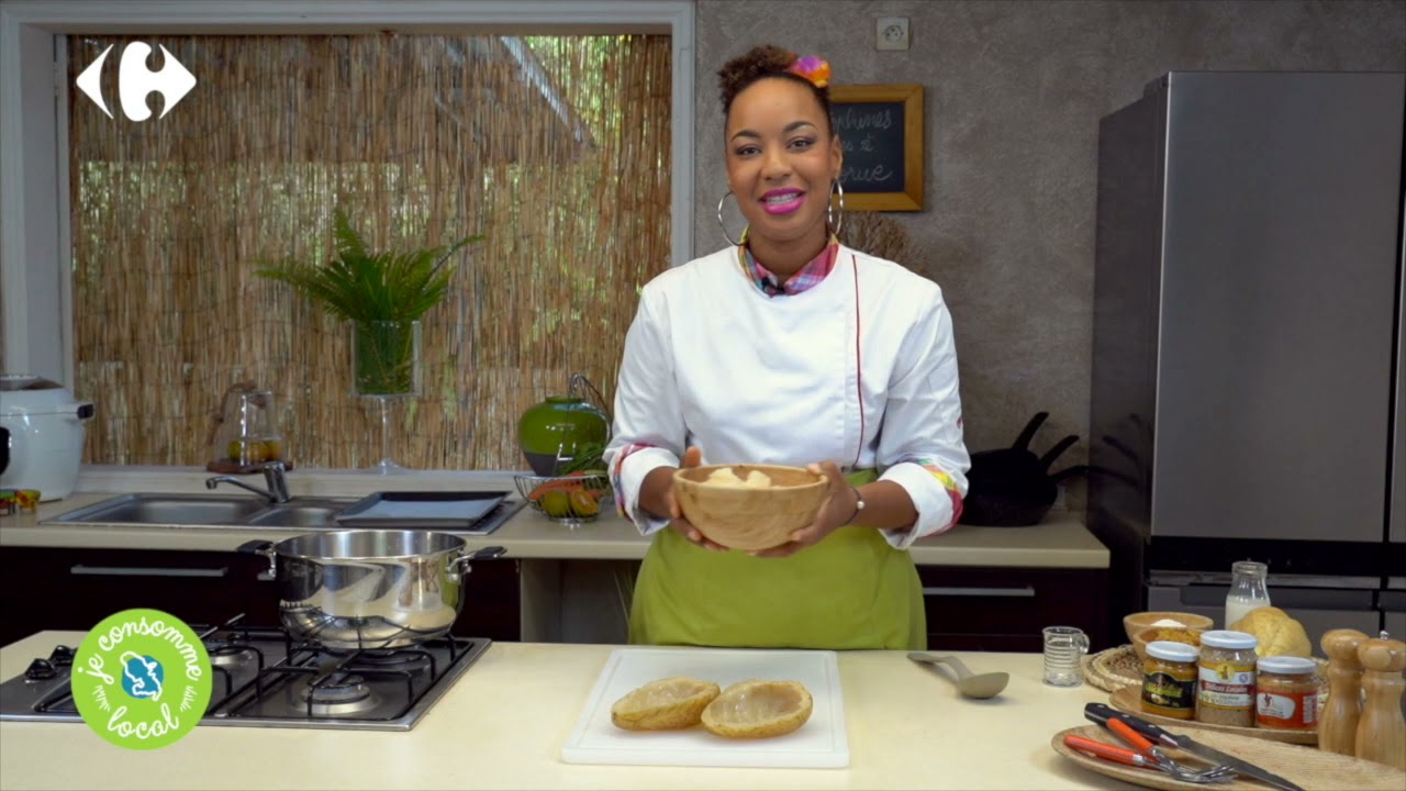 RECETTE DE CHRISTOPHINES GRATIN&Eacute;ES A LA MORUE - Prisca MORJON & Carrefour Martinique
