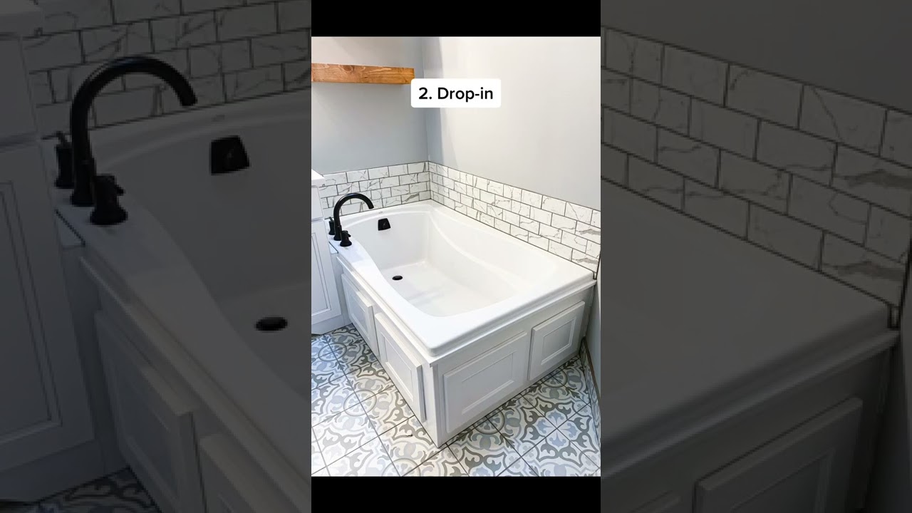 The best tub styles you gotta choose from...🛁