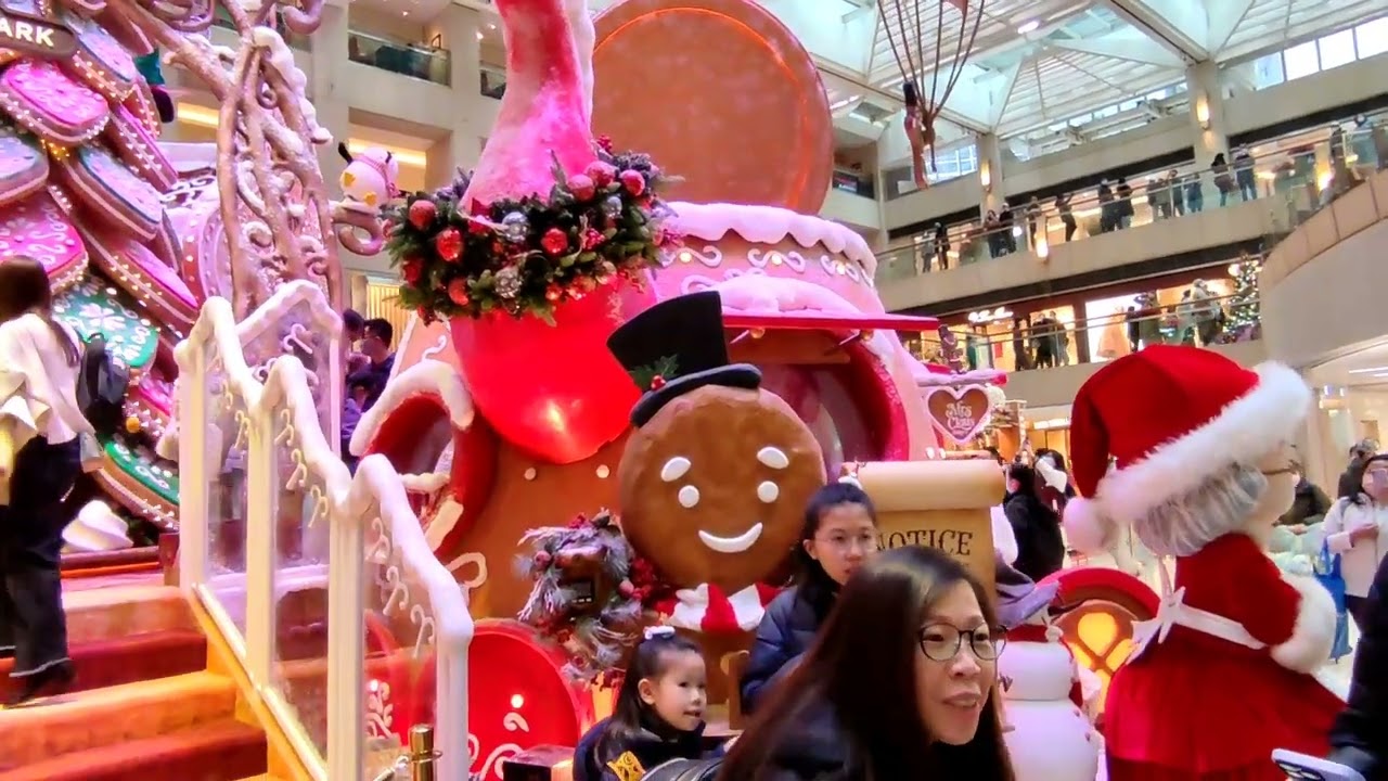 Mrs. Clause theme decor Landmark HK