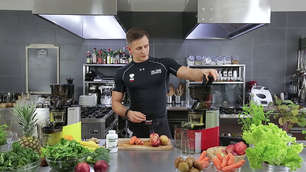4Swiss Zdrowy wycisk / Sok przedtreningowy – Przepis Bartka Bolechowskiego